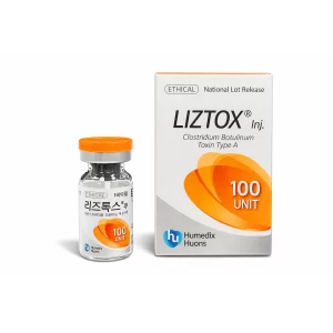 Liztox toxina botulínica tipo A 100 unidades